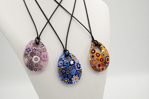 Multicolored murrina pendants - Image 5